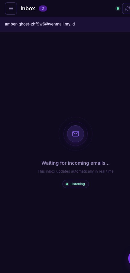 Venmail on a phone